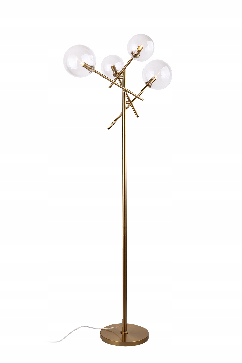 Maxlight Lampa stojąca Lollipop 4xG9 złoty