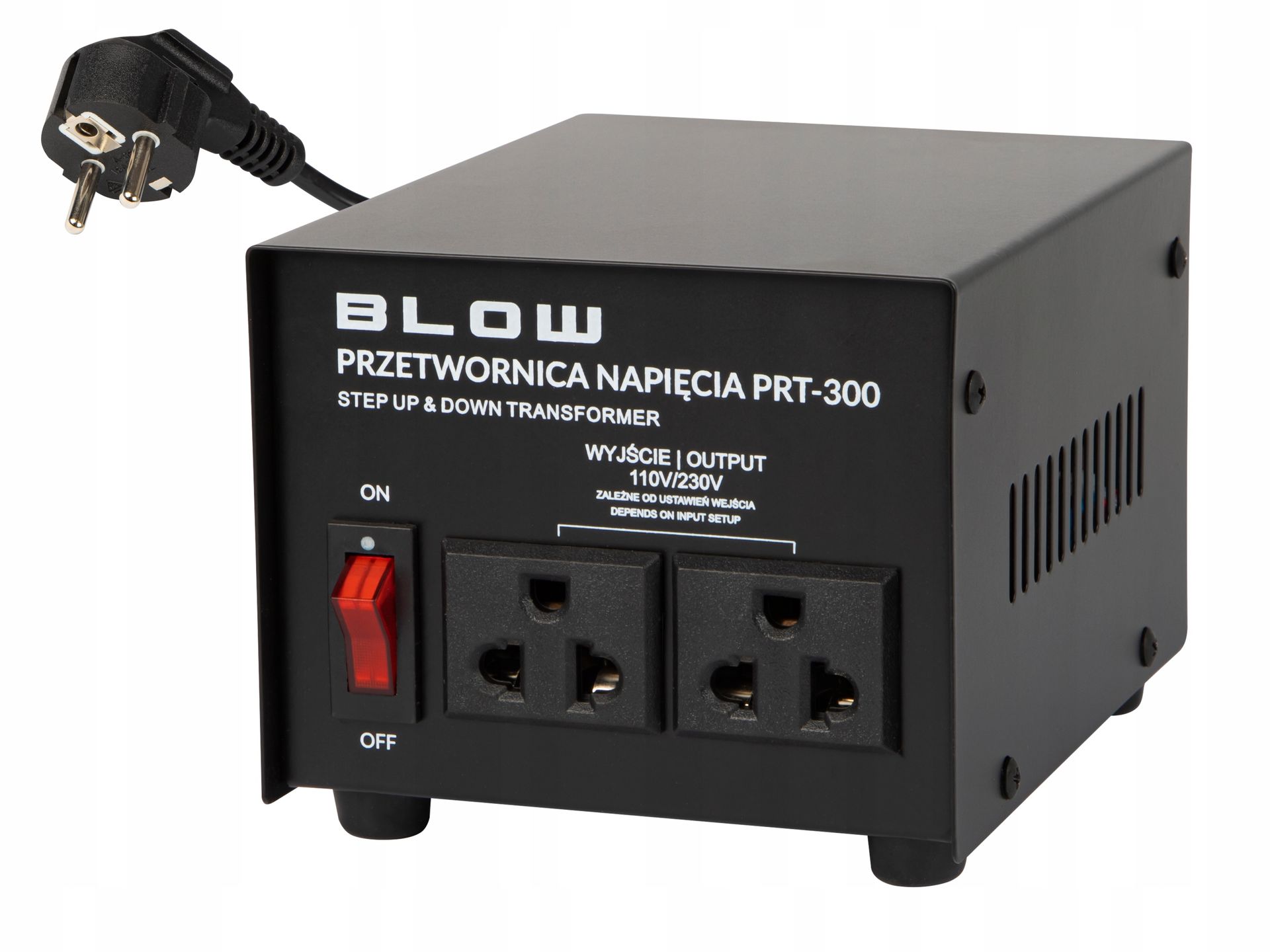Przetwornica Konwerter Napięcia Zasilacz 110V 230V Usa Japonia 300W