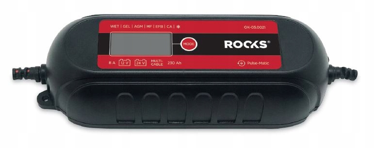 Rooks Smart 12V 24V 8A 230 Ah, L