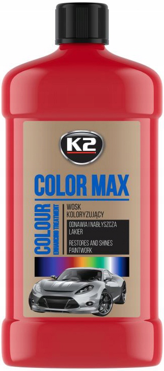 K2 Color Max Wosk Koloryzujący Czerwony 500 ml