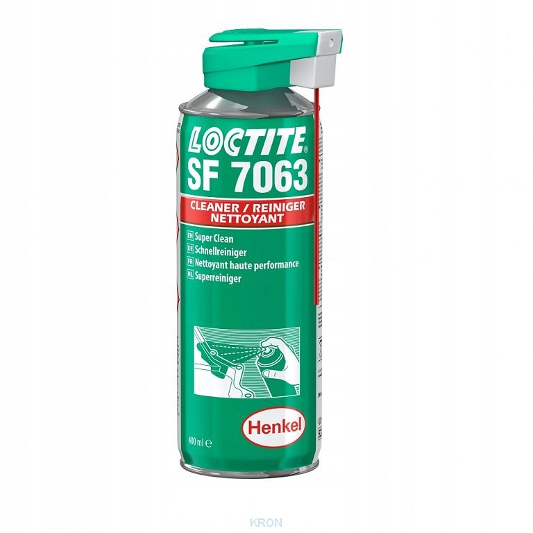 Loctite Sf 7063 400ML Zmywacz Do Tworzyw I Metali, Autoryzowany Dystrybutor