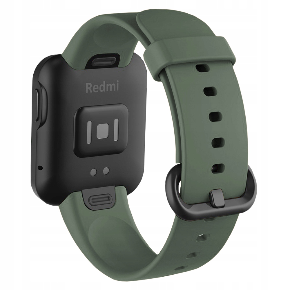 Pasek do xiaomi mi watch lite opaska zielona wytrzymała solidne zapięcie