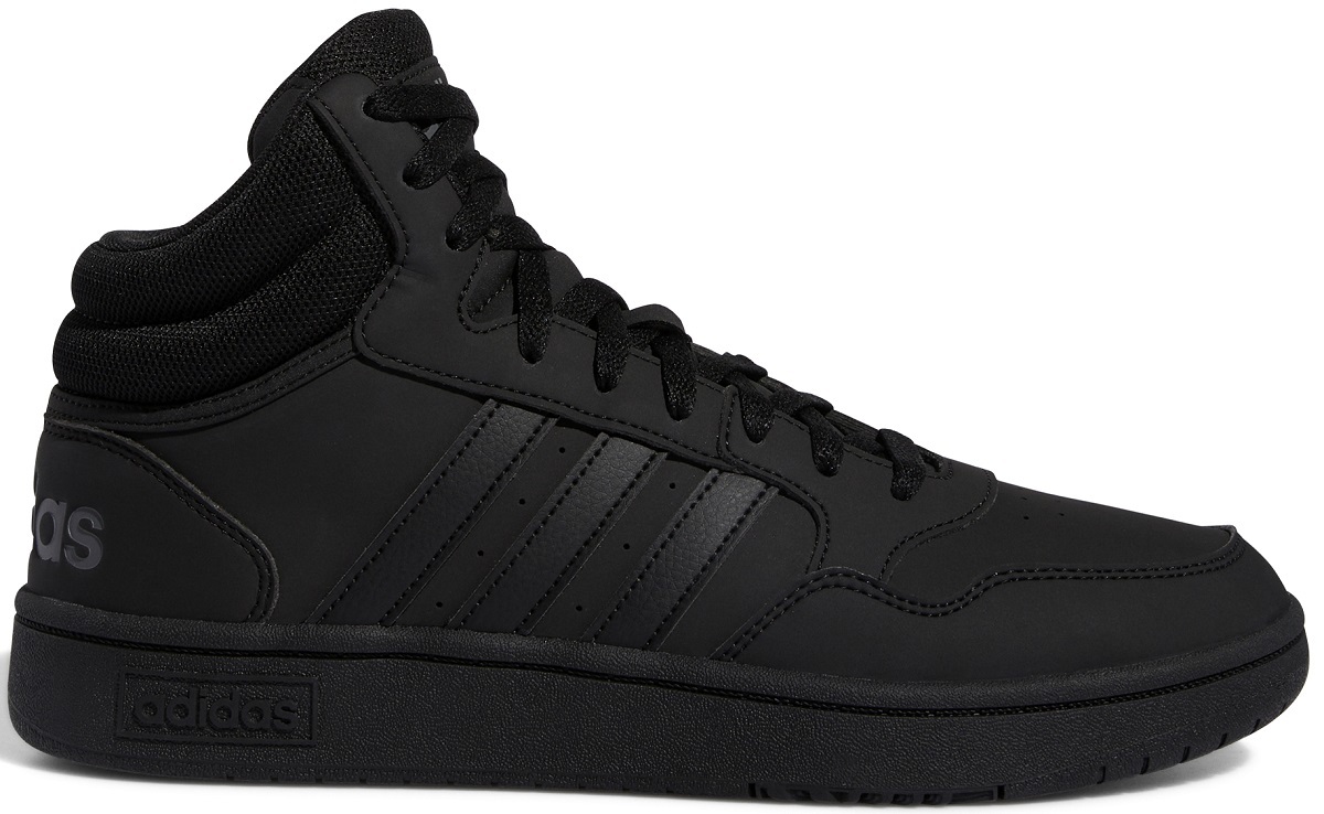 46 Buty Adidas Męskie Czarne Hoops MID GV6683
