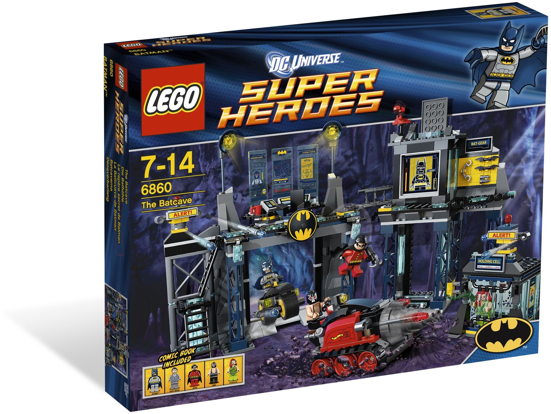 Lego Heroes 6860 Lego 6860 Heroes The Batcave