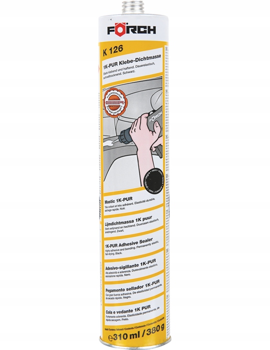 Masa Klejąco-uszczelniająca Szara Forch K126 310ML
