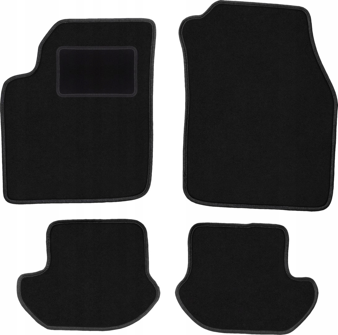 dywaniki czarne do: Ford Ka MK1 hatchback 1998-2006