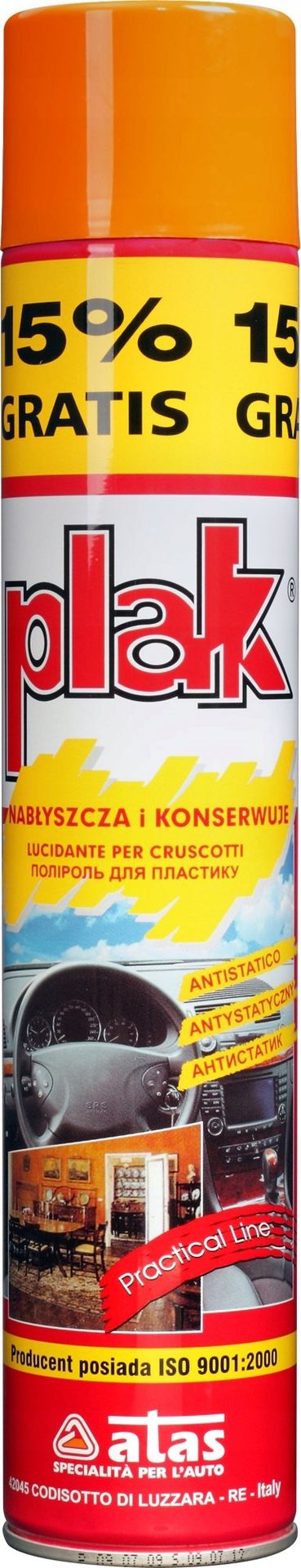 Plak Ppl Nabłyszcza I Konserwuje Pomarańcza 500 ml