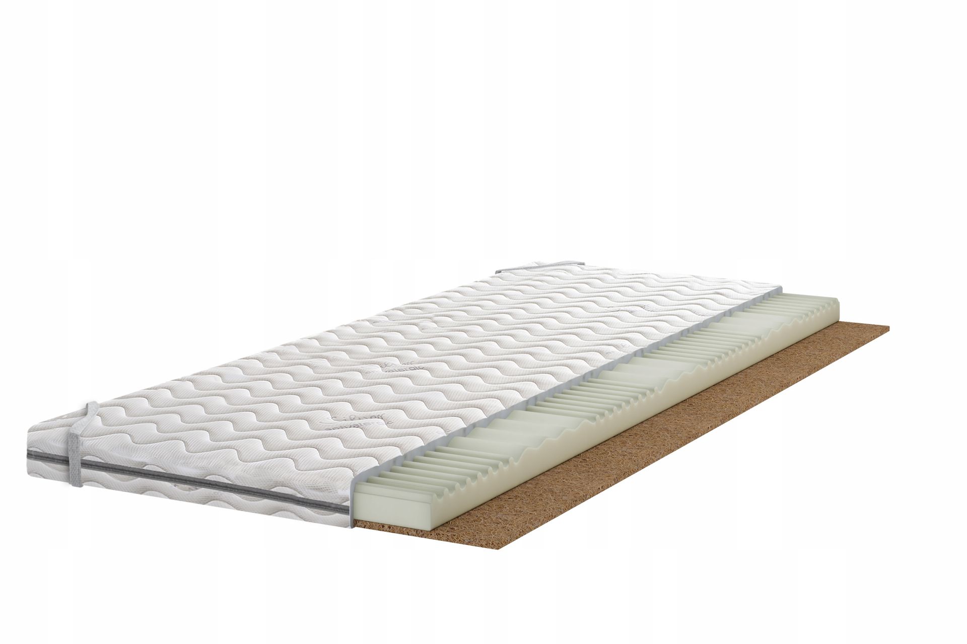 Nakładka Pur Kokos 7 stref H3 H4 160x200 6 cm