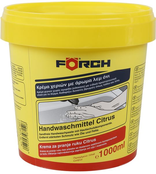 Forch Citrus Pasta Do Mycia Rąk Bhp Cytrynowa 1L