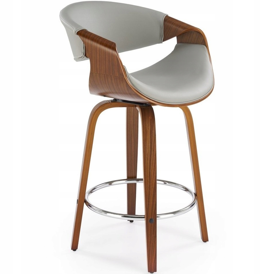 Hoker H123 63cm Popielaty/Orzech Salon Jadalnia Kuchnia Skandynawski