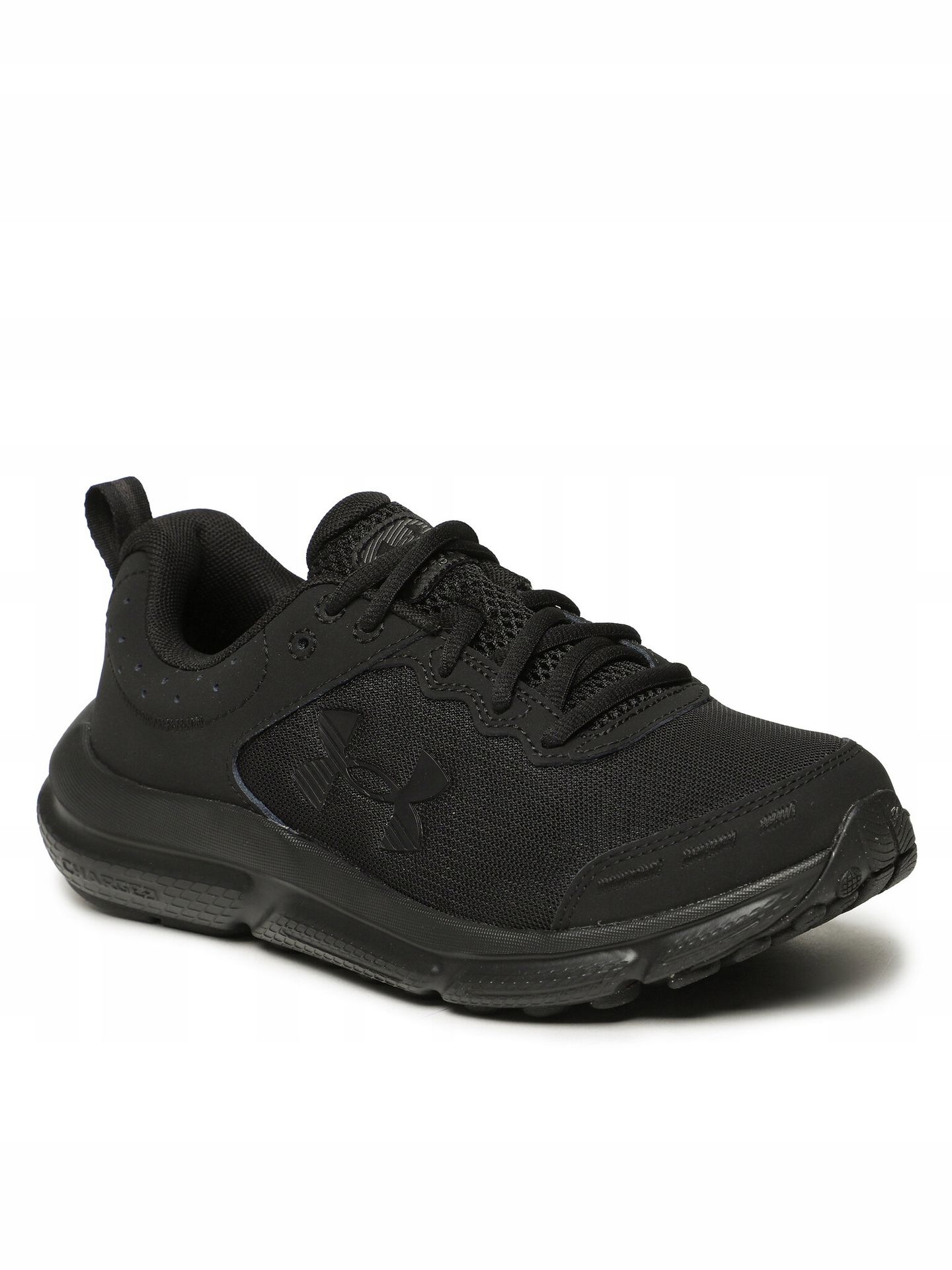 Under Armour Buty Ua Charged Assert 10 3026175-004 Black/Black/Black