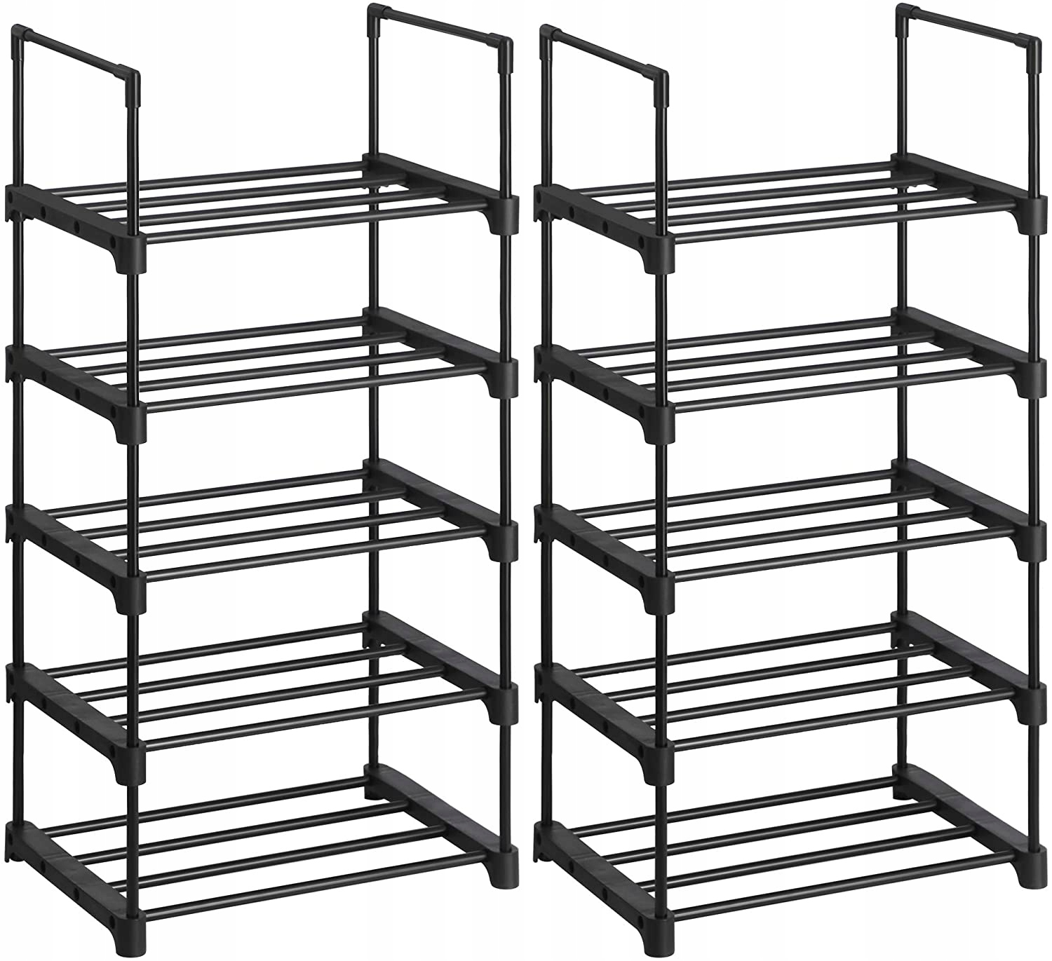 Szafka na buty Songmics 45 x 89,5 x 30 cm czarny
