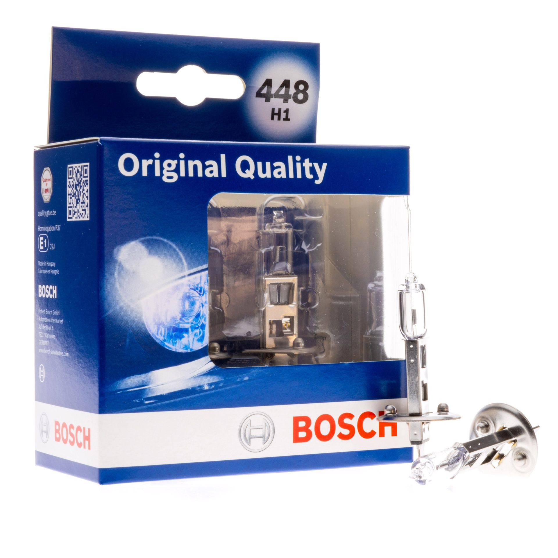 2 Żarówki Bosch H1 Original Quality