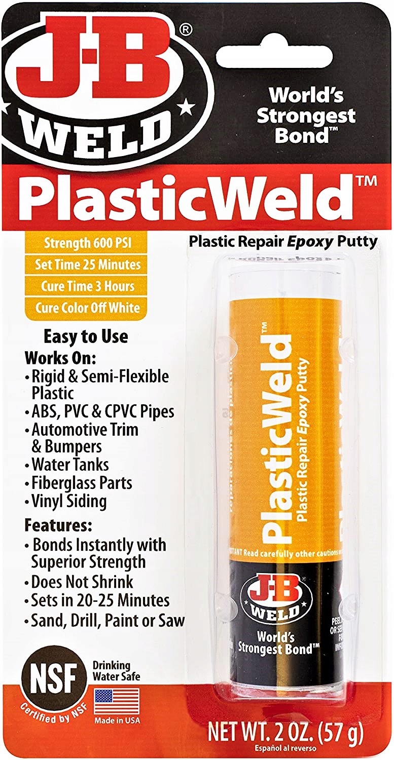 PlasticWeld Masa do naprawy plastiku Abs Pvc Cpvc