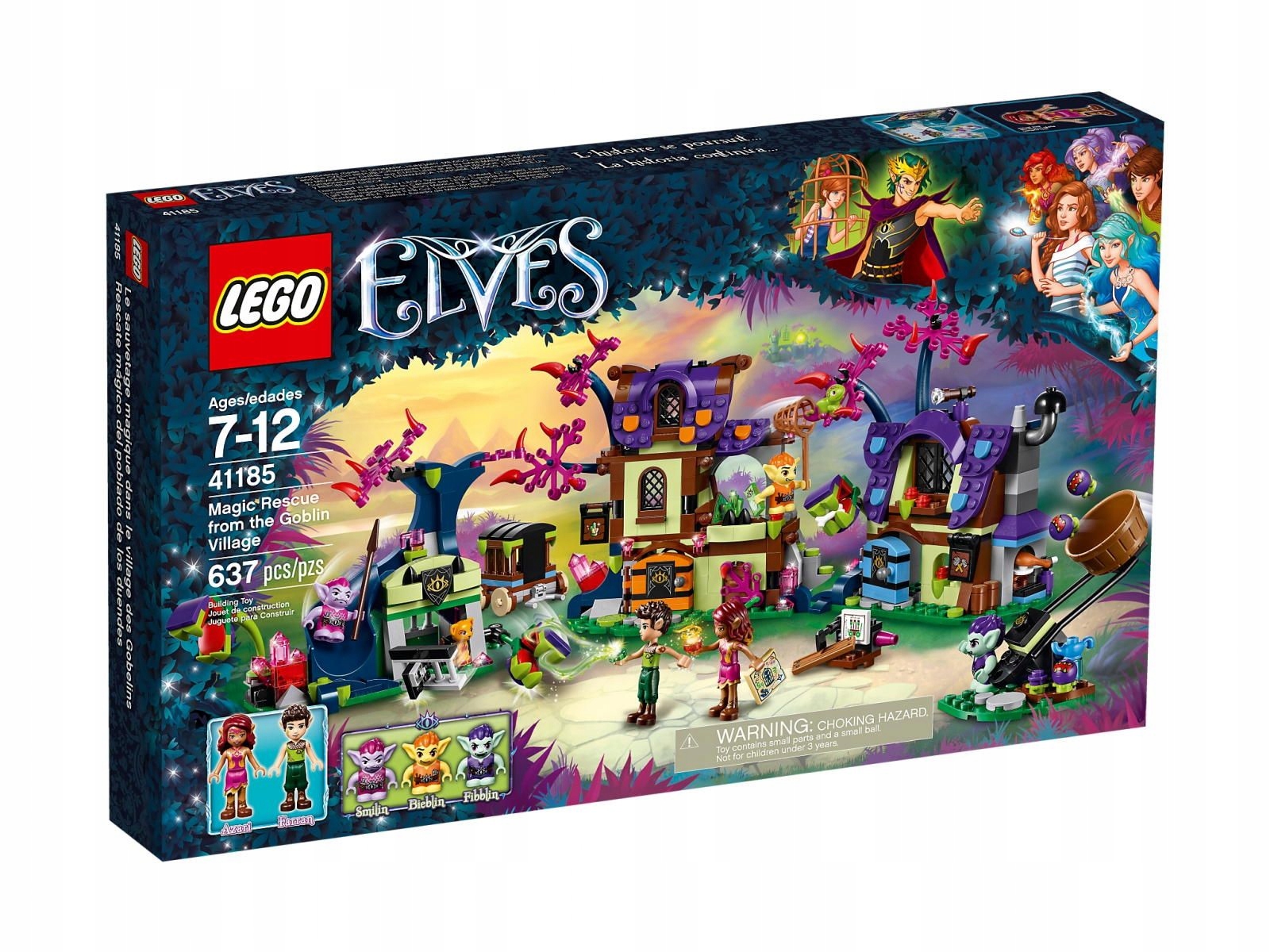 Lego Elves 41185 Magicznie uratowani z wioski goblinów