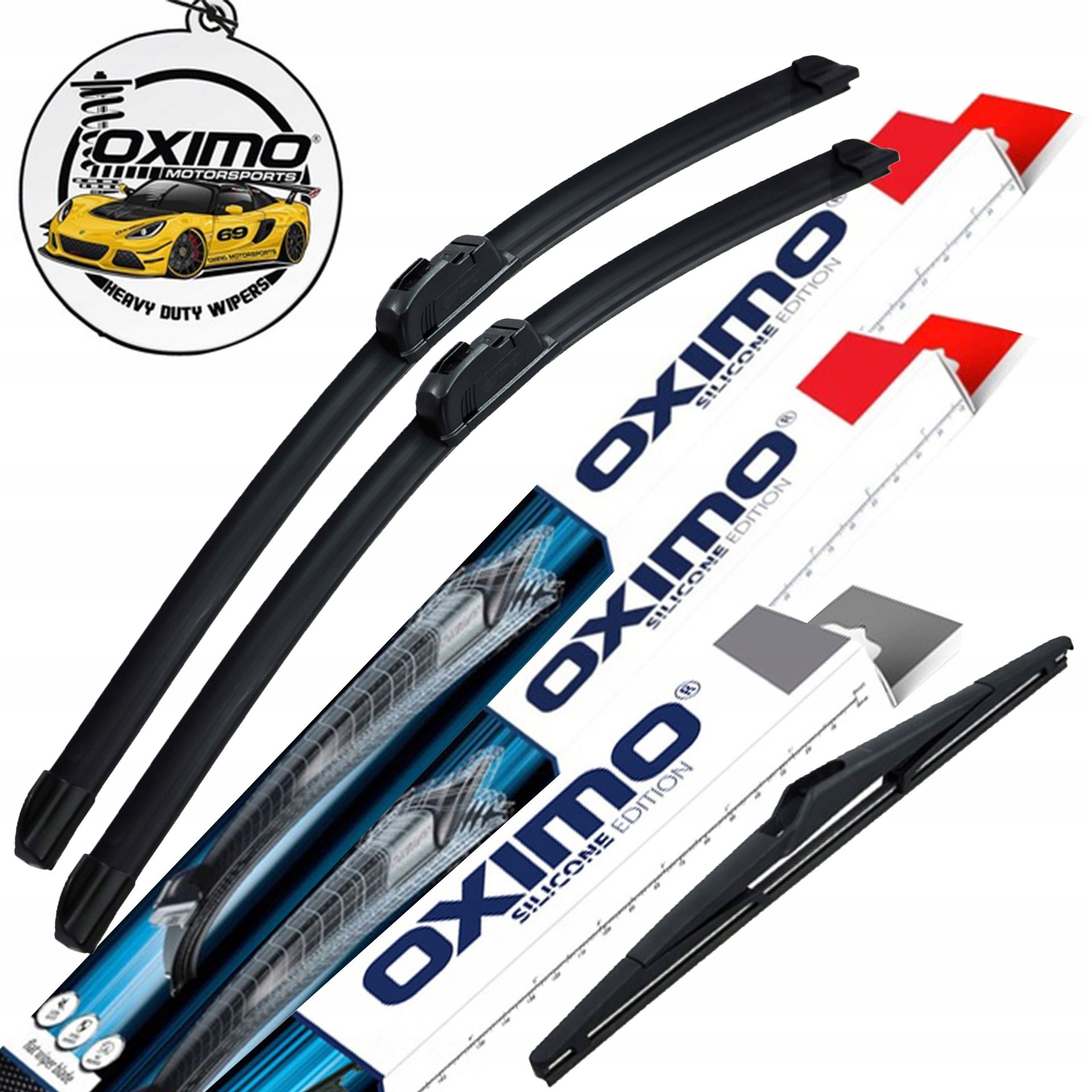 Wycieraczki Oximo Renault Clio II Przód Tył