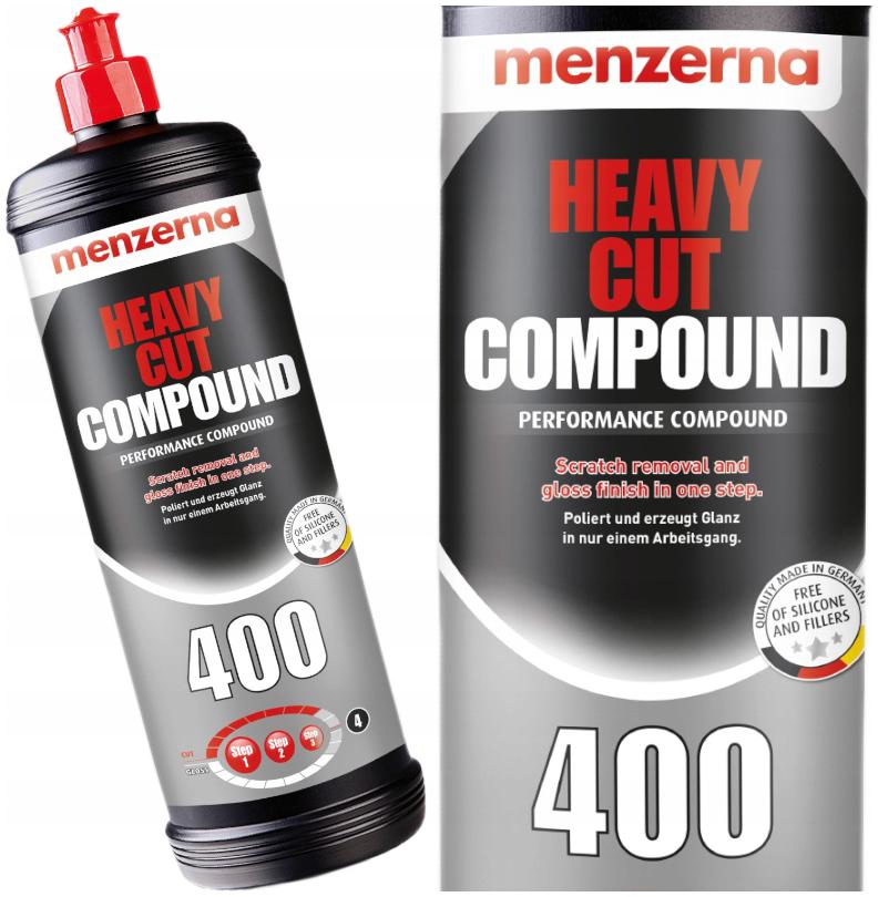 Menzerna 400 1KG 1L Heavy Cut Pasta Polerska 1ETAP
