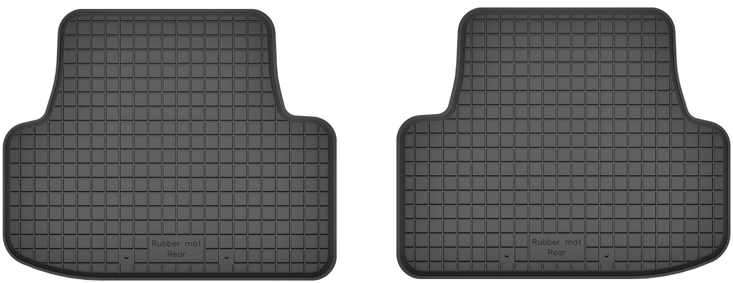 Dywaniki gumowe na tył tylne do Vw T-roc od 2017-