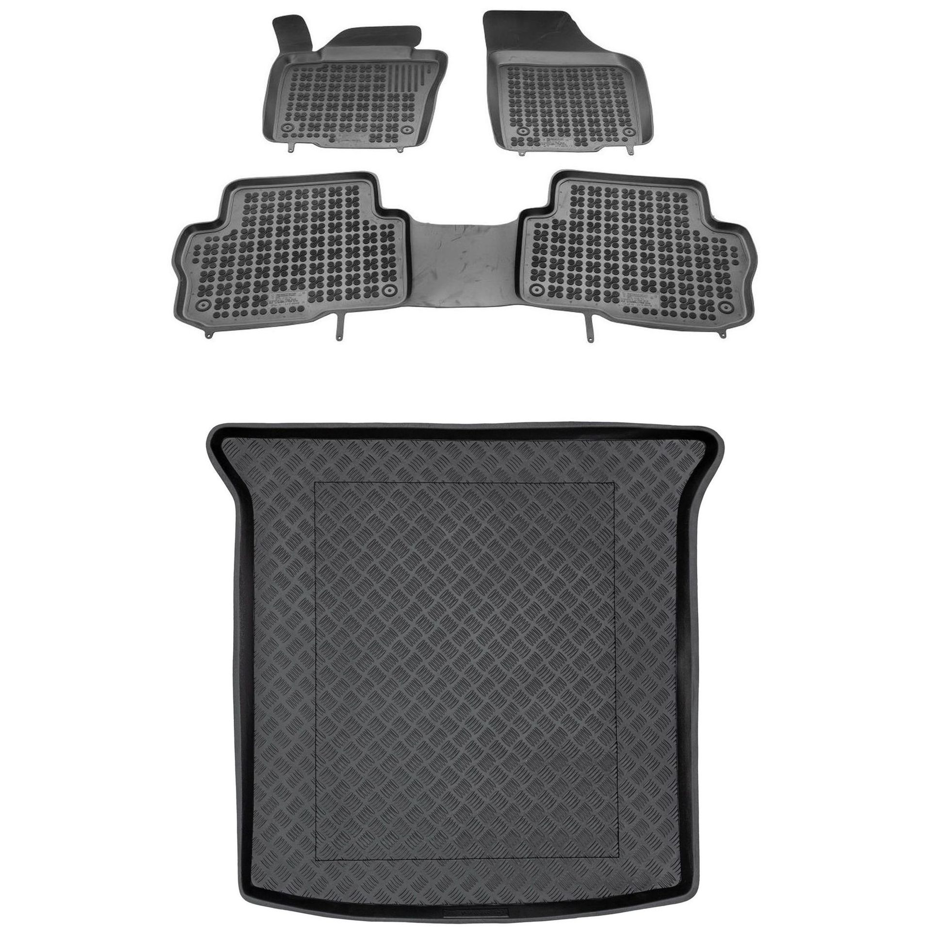 Zestaw dywaniki i mata Seat Alhambra II 2010-2020 5 osobowy, 7 osobowy (zło