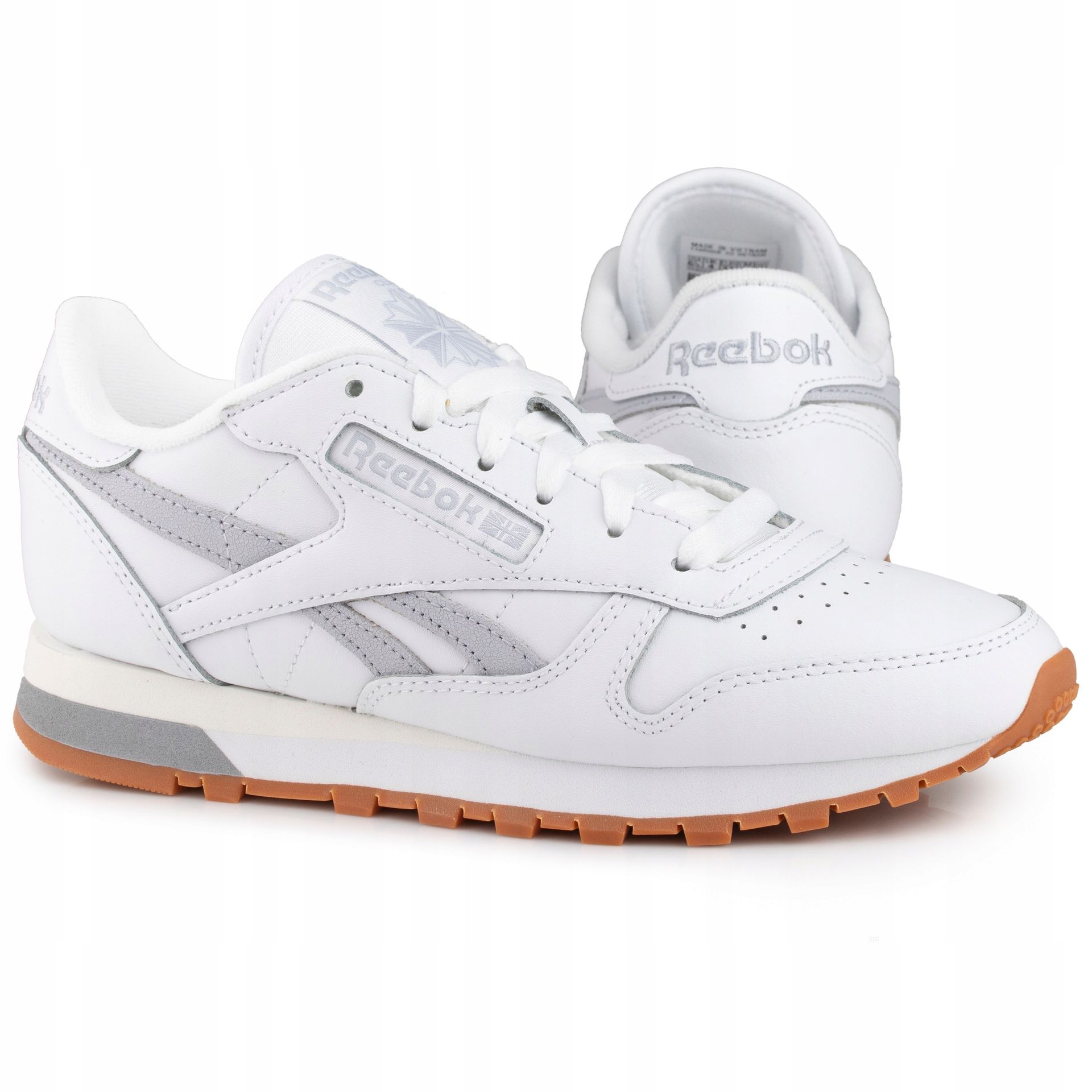 Buty, sportowe Reebok Classic Leather HQ2234 Skóra