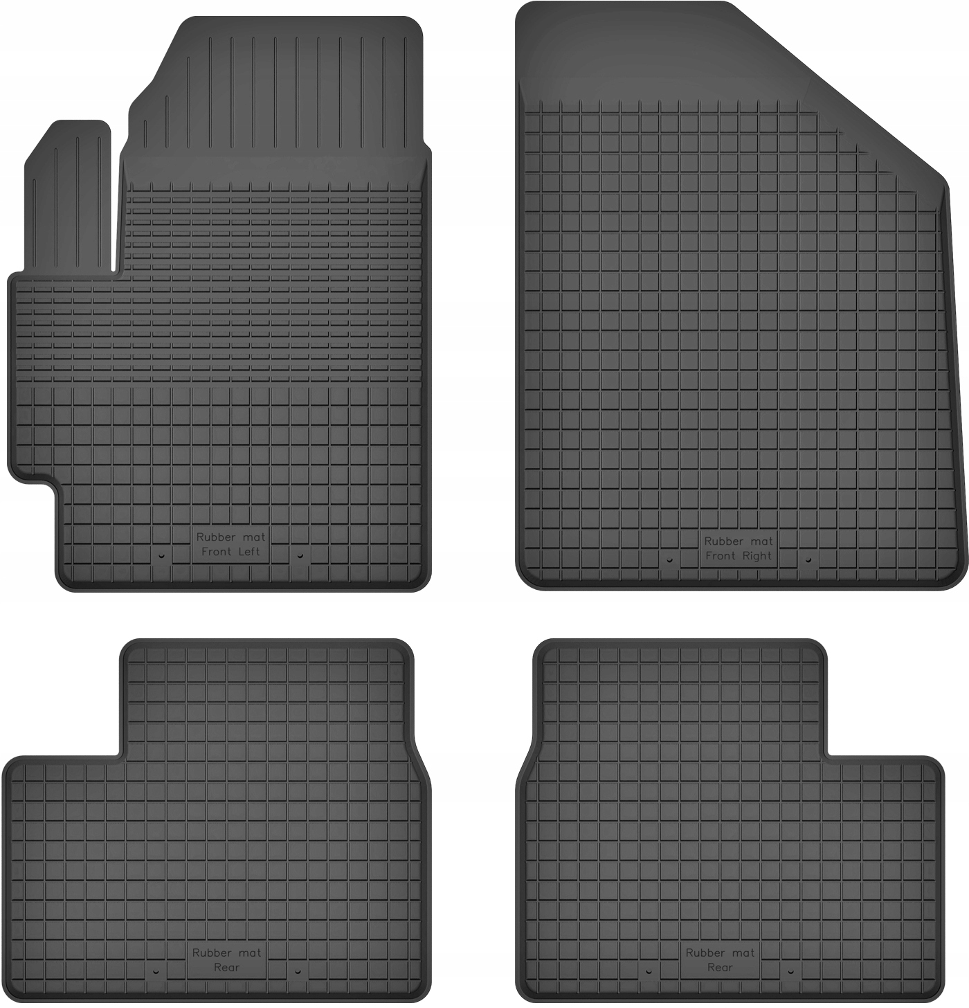 Dywaniki Gumowe Wycieraczki Do Suzuki Swift III 3 2005-2010