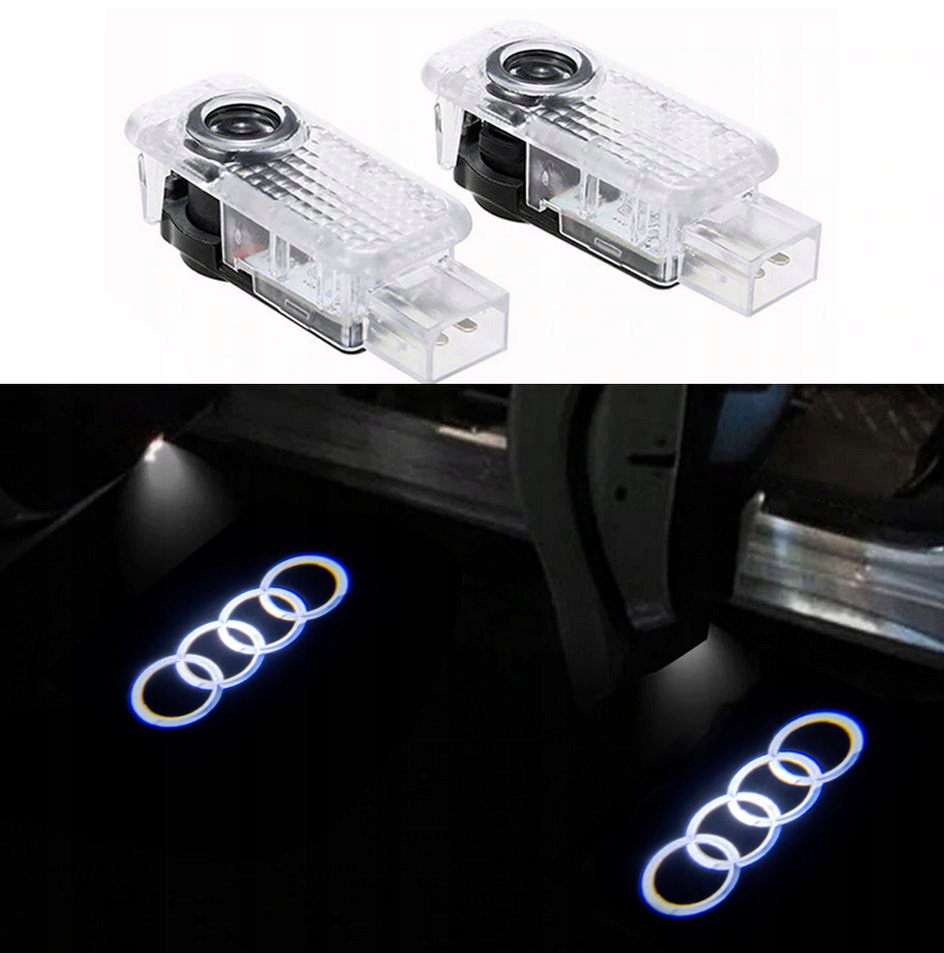 Audi Led Logo Hd Projektor A3 A4 A5 A6 A8 Q3 Q5 Q7