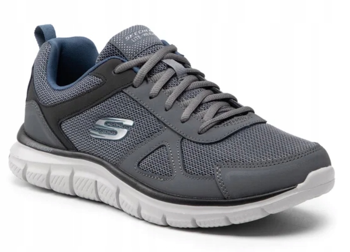 Skechers Buty Męskie Strack- Scloric Szare 45 Eu