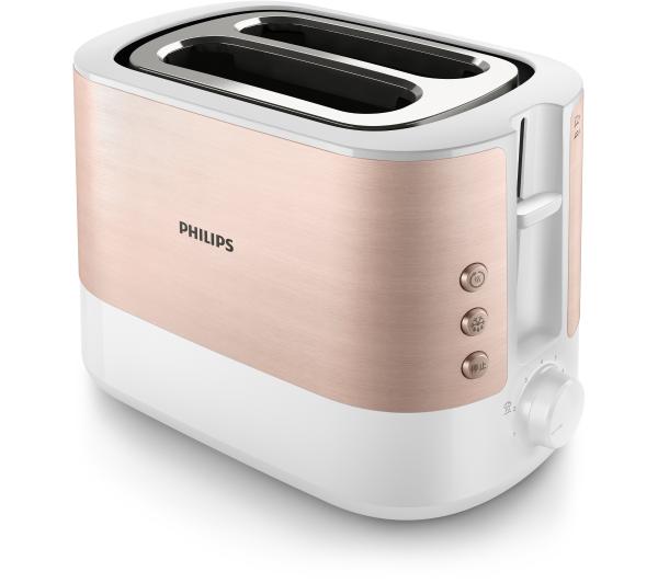Toster dwuszczelinowy Philips HD2638/11 2 Tosty Grzanki 1050W Ruszt