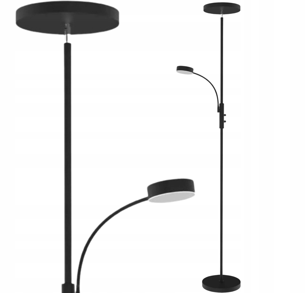 Lampa podłogowa stojąca Faron 2 led ściemniacz