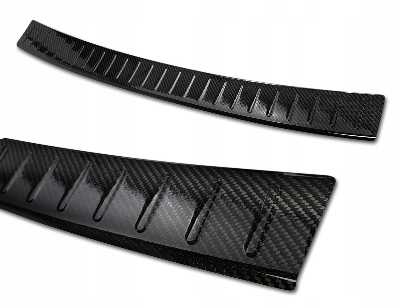 Vw Golf VII 5D 2012- Nakładka Na Zderzak Carbon