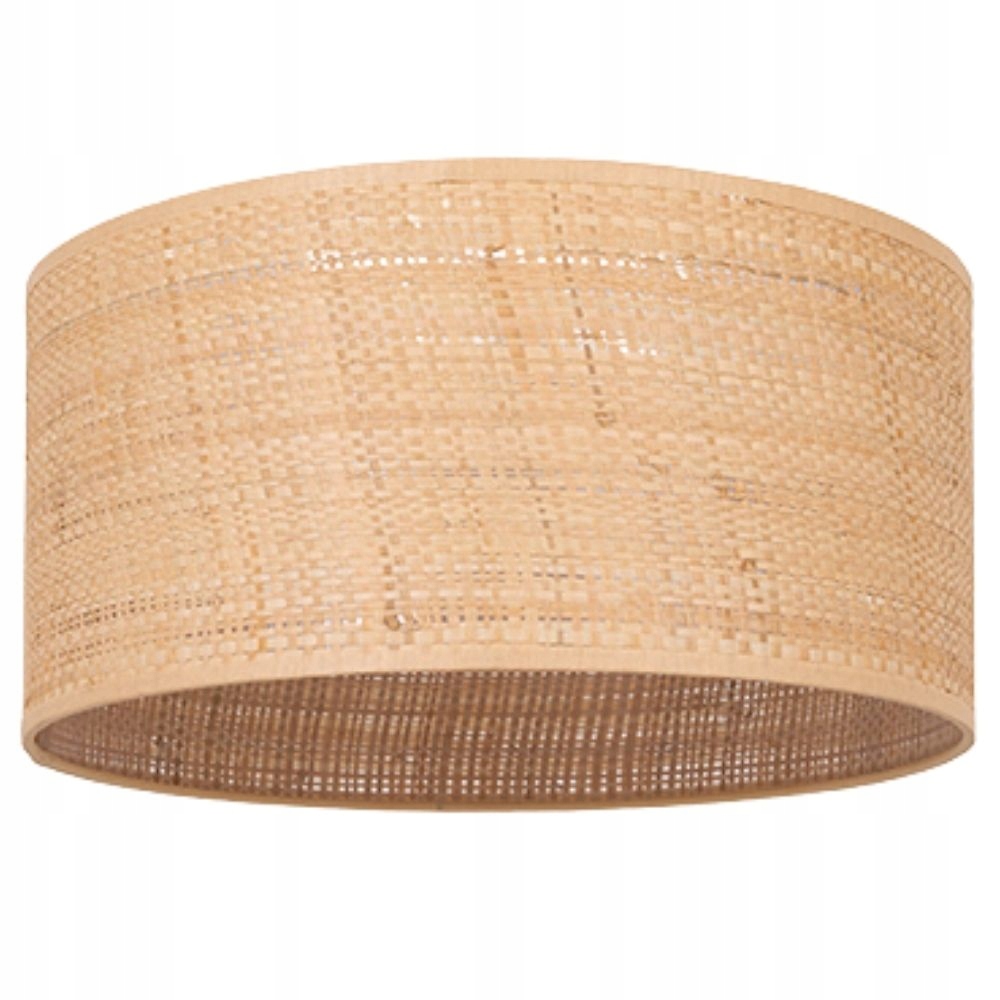 Abażur Z Rattanu Klosz Do Lampy Wiszącej Stojącej Ratan 30CM E27