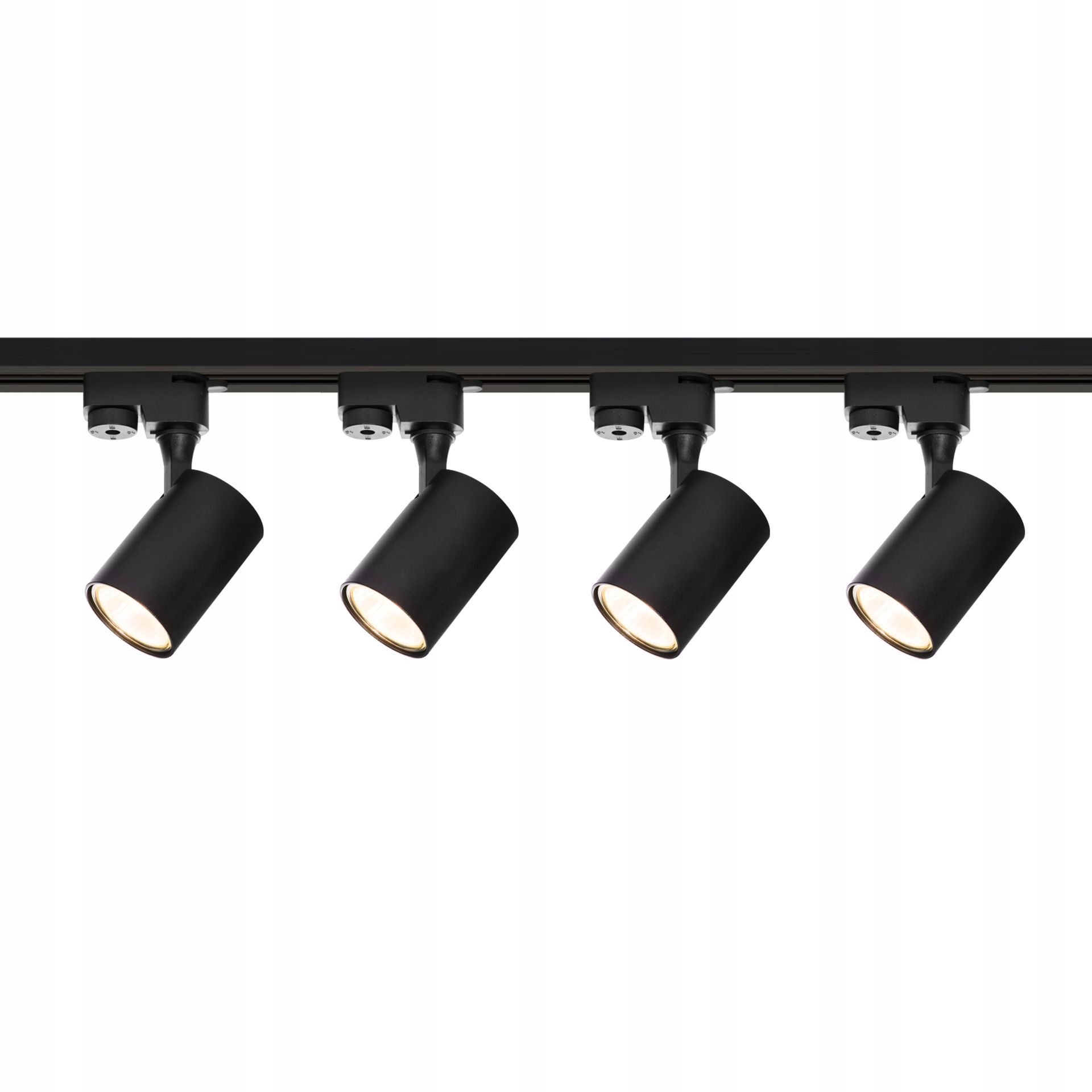 Zestaw 4x Lampa Led Reflektor GU10 Szynoprzewód 2M