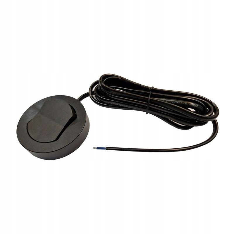 Wyłącznik meblowy czarny nawierzchniowy 230v 2,5A
