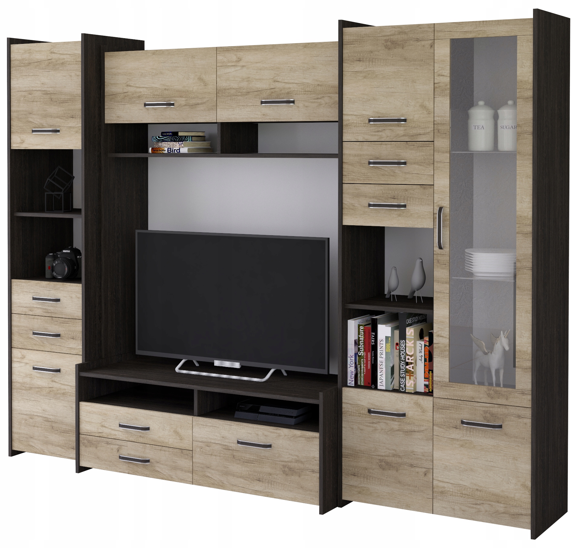 Meblościanka Mokka Mini stylowa praktyczna salon Producent
