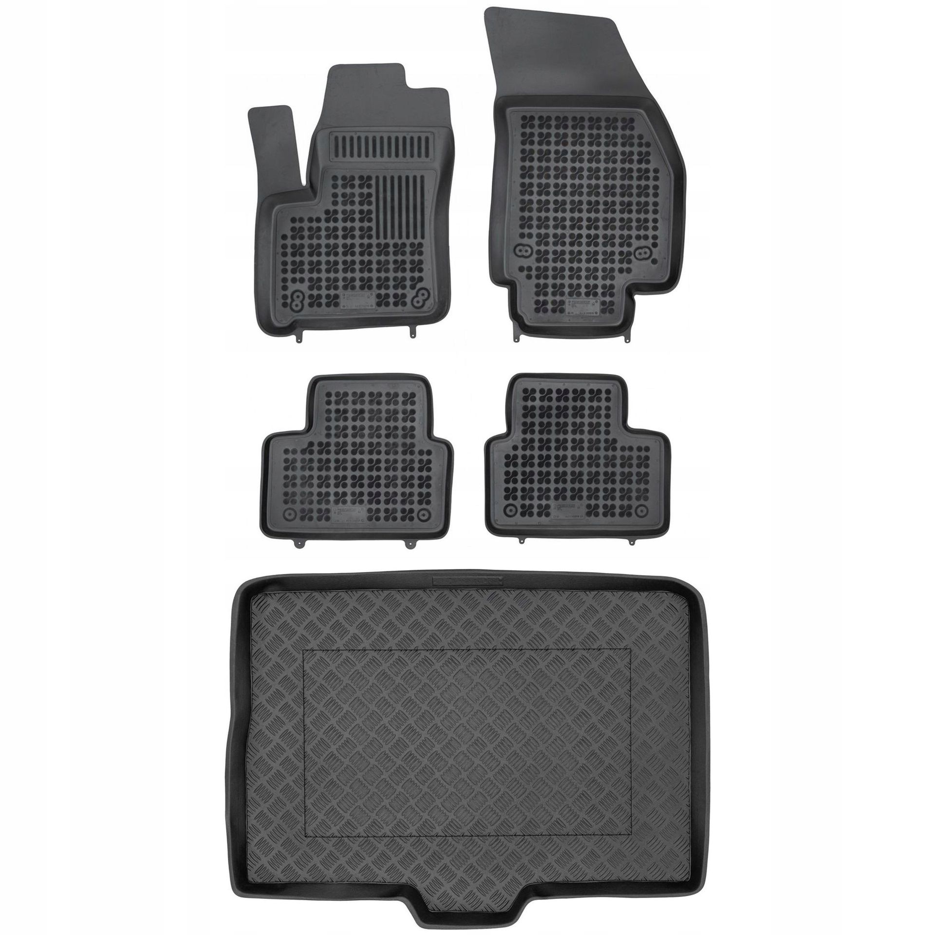 Zestaw dywaniki i mata Opel Meriva II B 2014-2017 górna podłoga bagażnika z