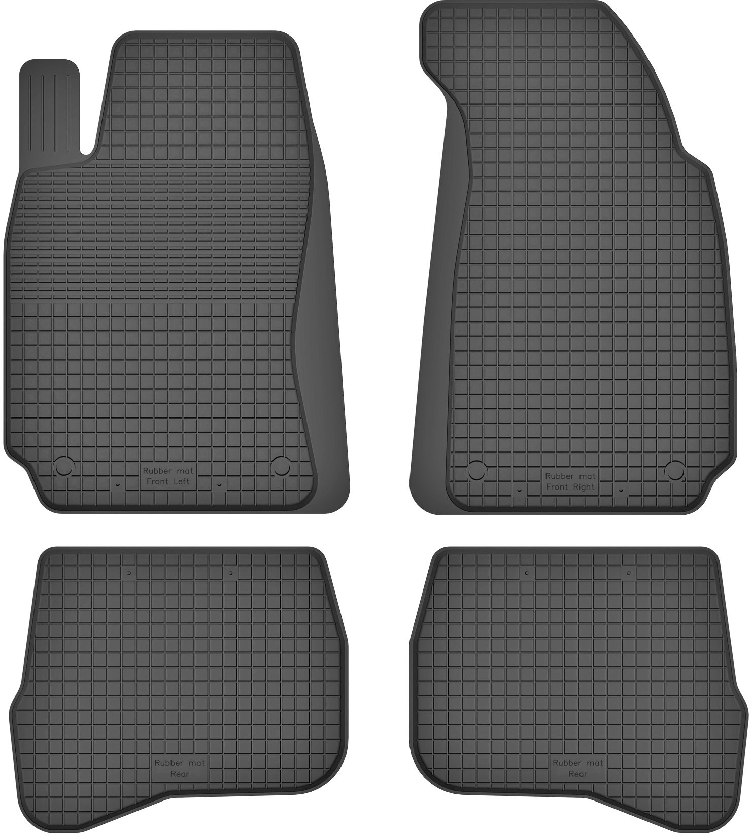 Vw Volkswagen Passat B5 B5 Fl Dywaniki Gumowe Korytkowe Czarne Do Auta