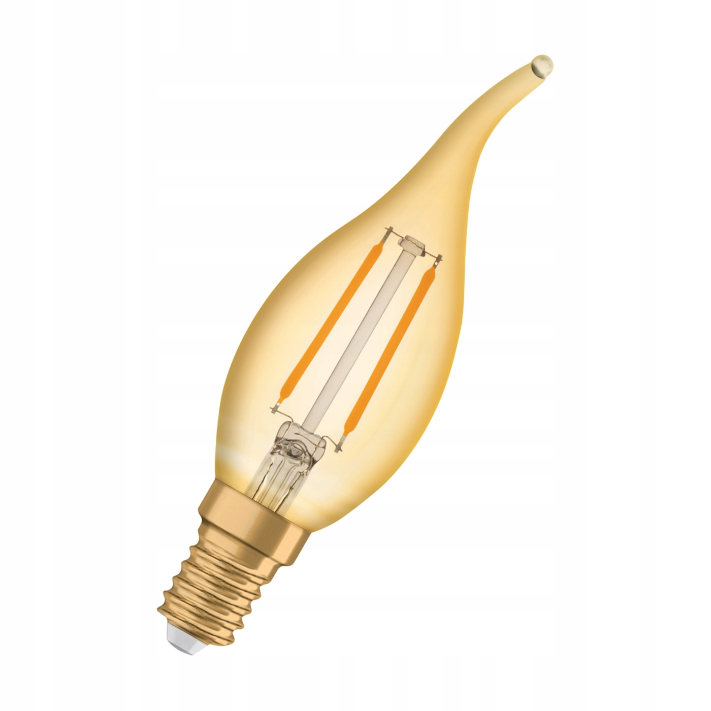 Vintage 1906 Classic Ba 22 Filament 2.5W 824 Gold E14