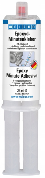 Klej epoksydowy bezbarwny Epoxy Minute Adhesive 24ml Weicon 1055