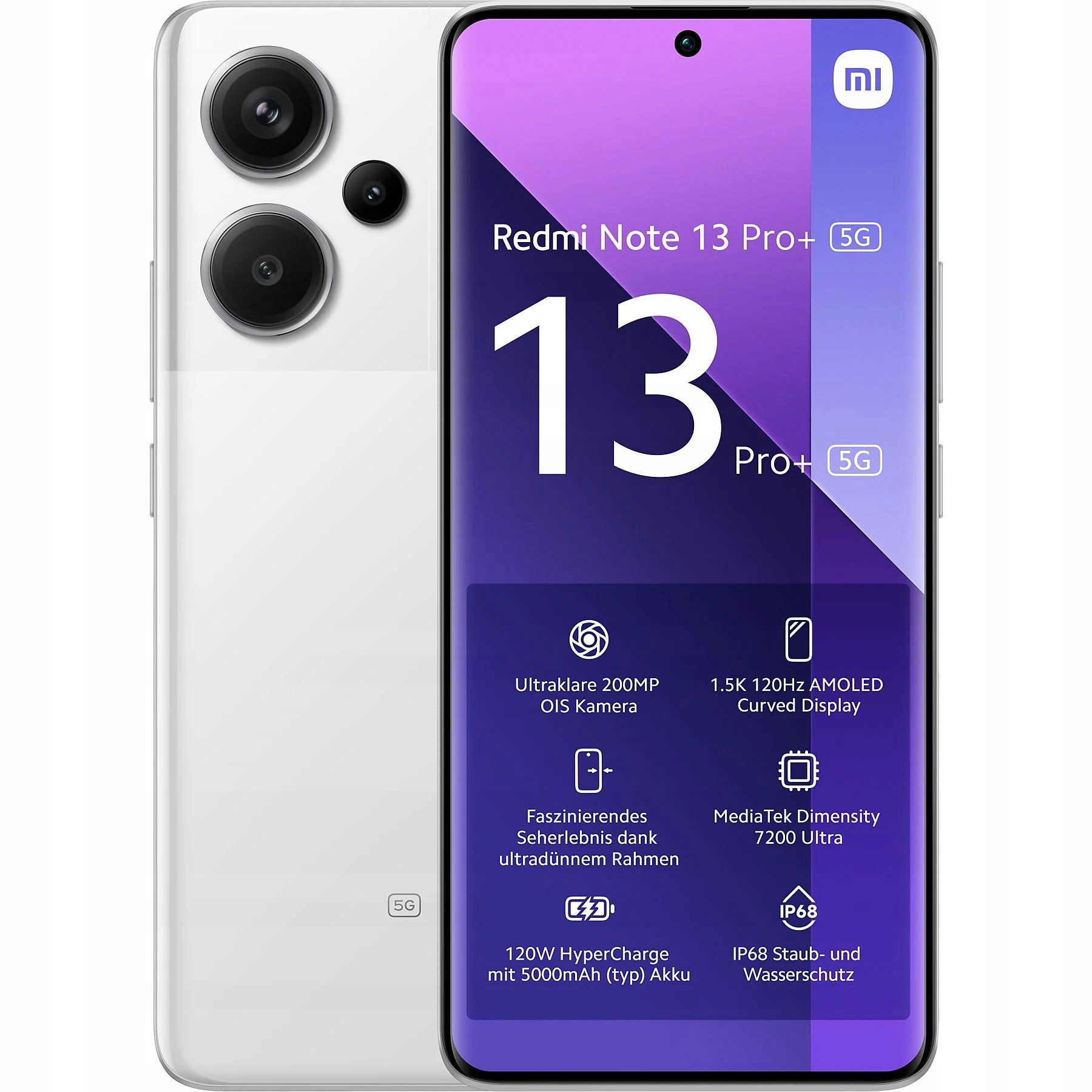 Xiaomi Redmi Note 13 Pro+ 8/256GB Biały
