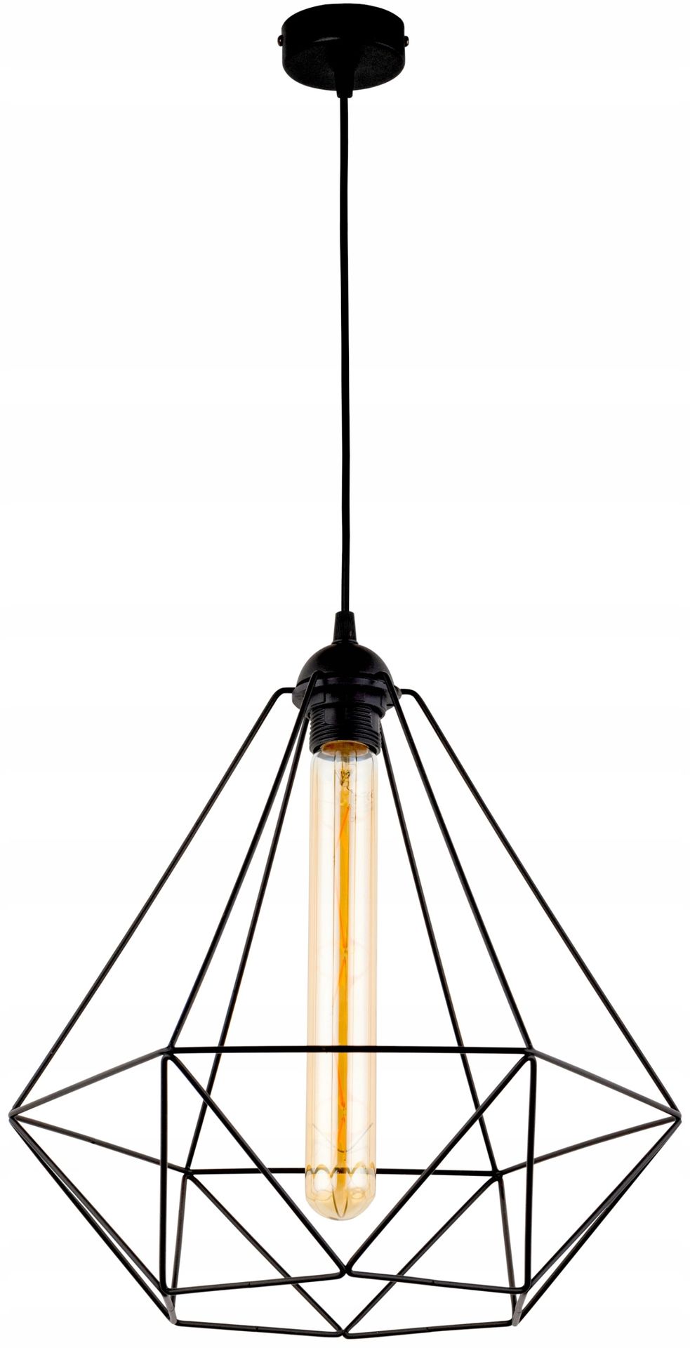 Lampa Wisząca Sufitowa Diament Loft Retro 35 cm