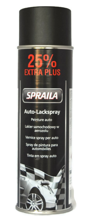 Czarny Satynowy Spraila Farba Do Felg Półmat 500ML