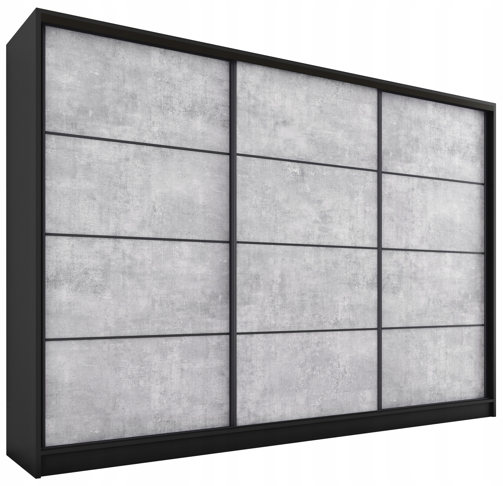 Szafa przesuwna 250 cm Loft beton mat