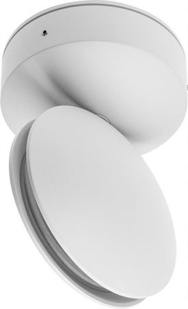 Lampa Natynkowa Sufitowa Led Laser 9W 600lm 3000K Biała Okrągła Gtv