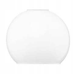 Klosz szklany Venus mleczny biały 15cm