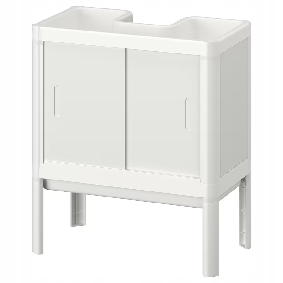 Ikea Lilltjarn Szafka stojąca pod umywalkę, biały, 44x50x25 cm