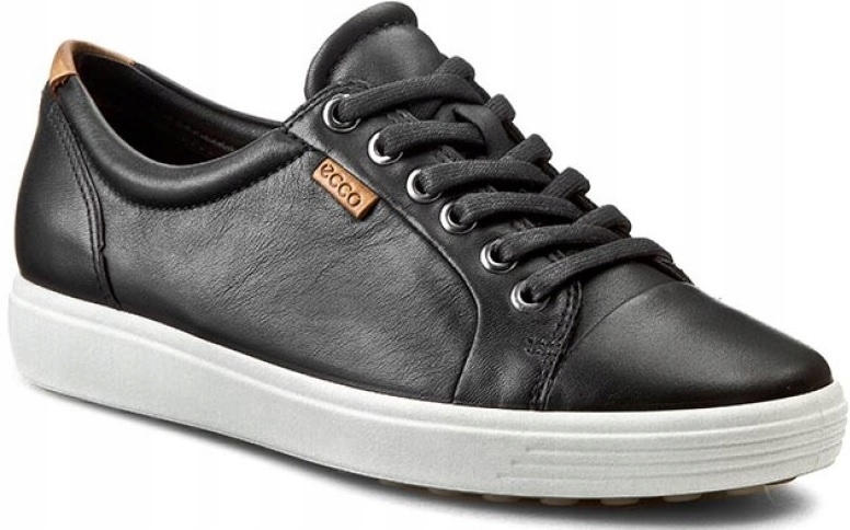 38 Buty Damksie Ecco Casual Sneakers Skóra 430003