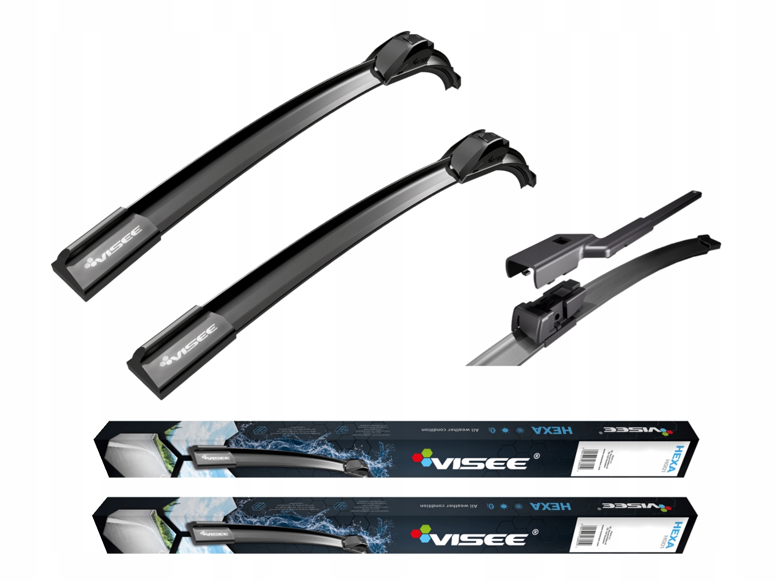 Wycieraczki do Citroen C4 (LC) 11.04-08.10 Peugeot 307 CC