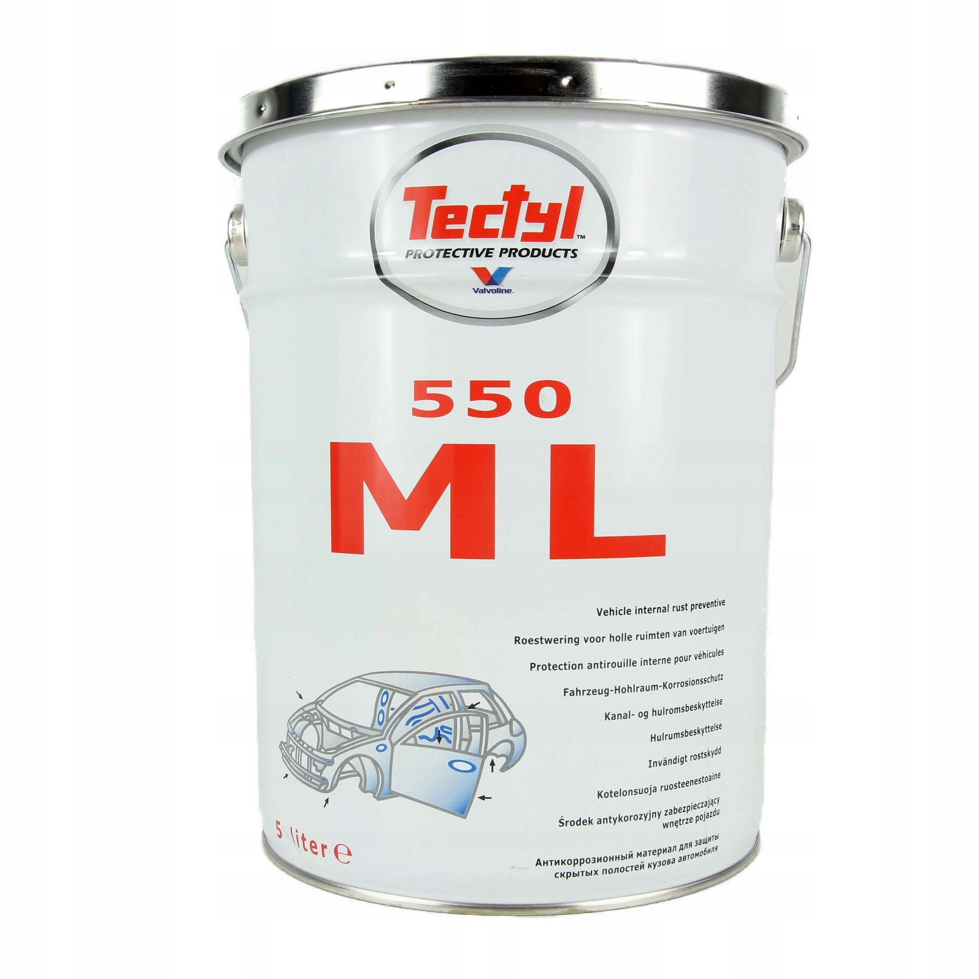 Valvoline Tectyl 550 ML 5L (profile Zamknięte)