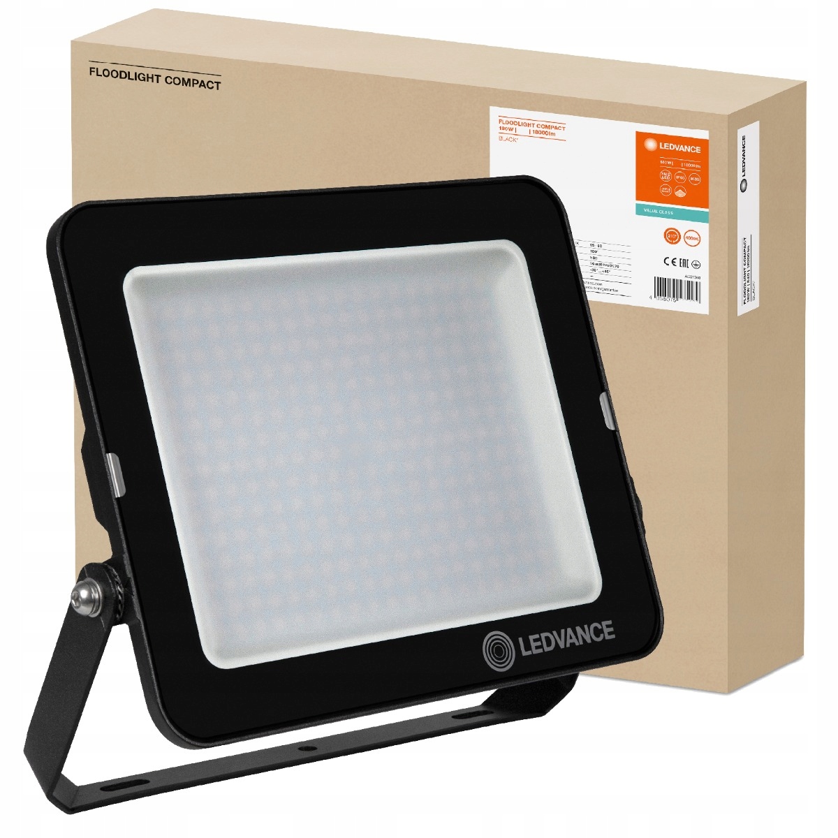 Naświetlacz Halogen Led 180W 6000K Czarny Ledvance