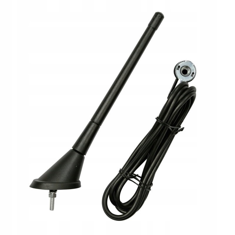 Antena Samochodowa do Radia Fm Ukf Dachowa Maszt 18cm pasywna